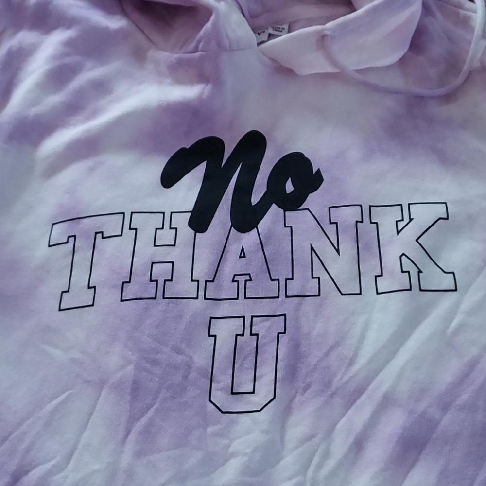 No Thank you hoodie